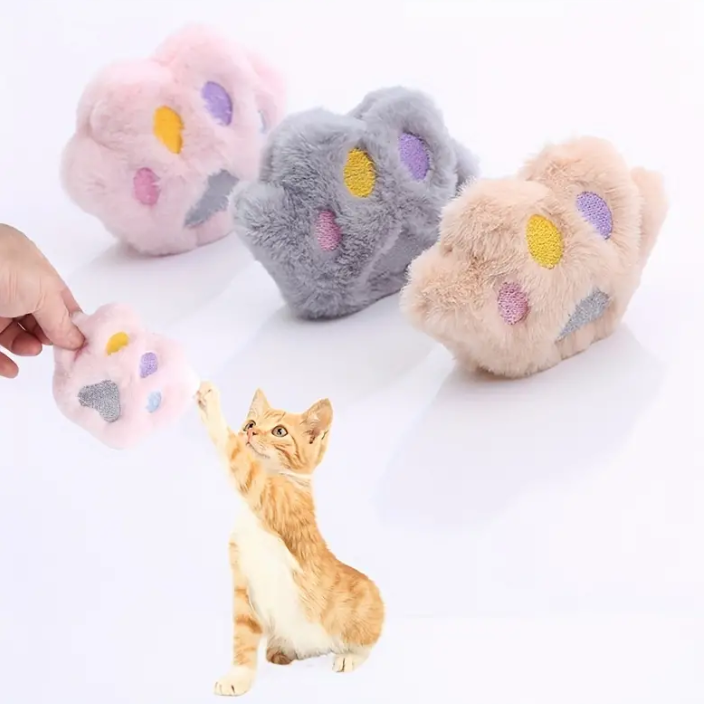 Cute Plush Cat Toys with Catnip for Attracting Cats