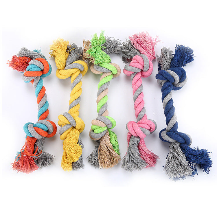 Large Cotton Knot Rope Dog Toy for Training (28cm)